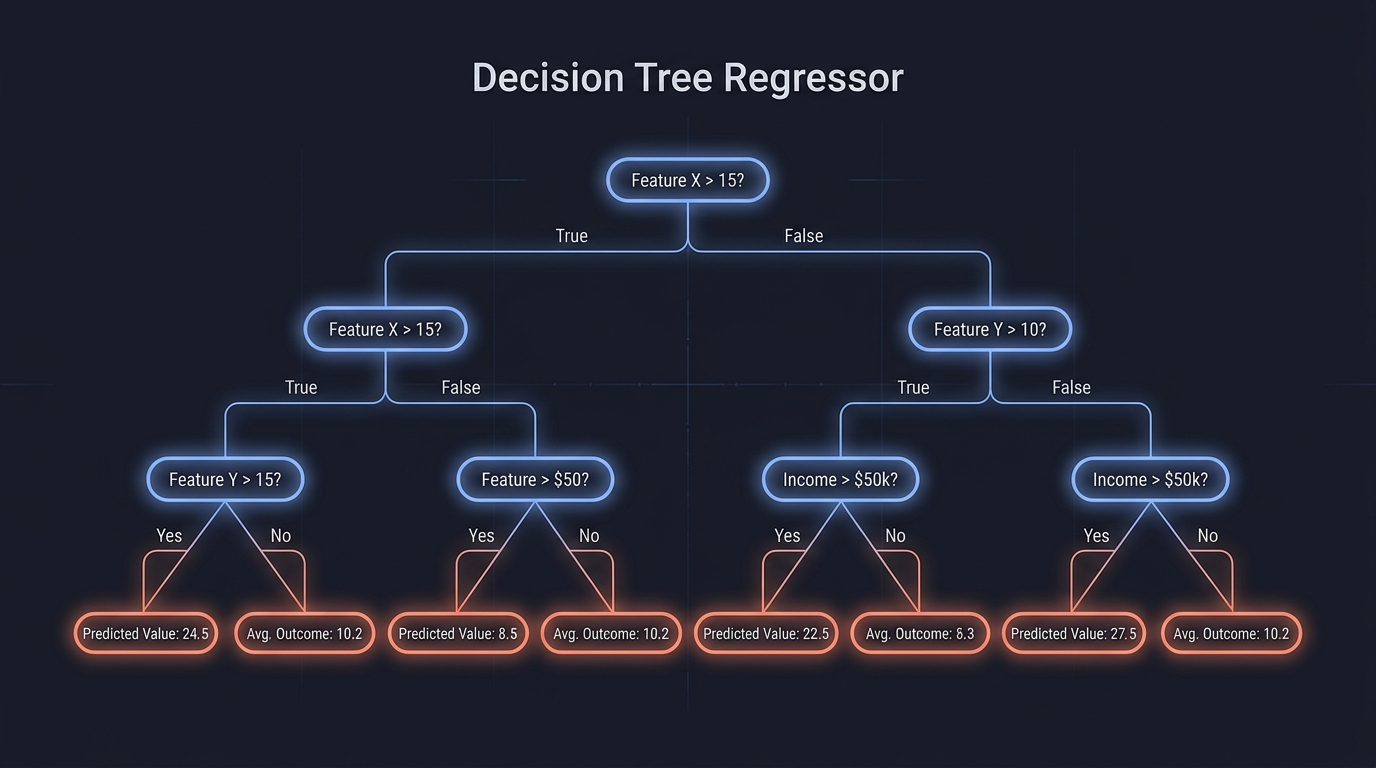 Decision Tree Regressor diagram