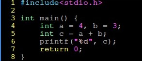 Sequential C Program